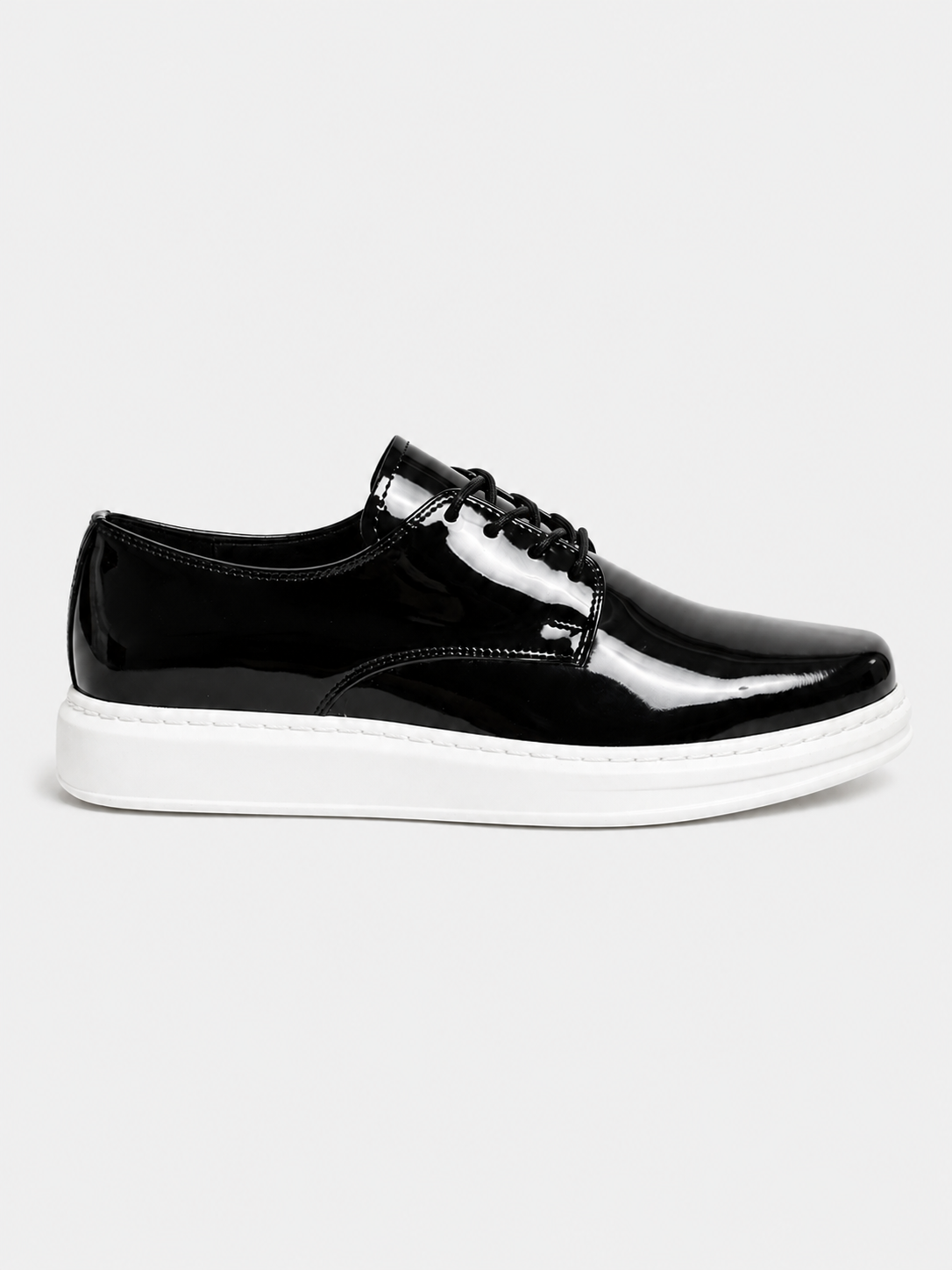 Lazio Patent Prestige patent dress shoe in black by Apollo Moda
